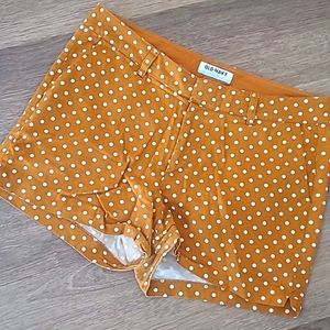 Polka dot shorts